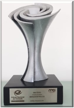 BMD TÊXTEIS - Ganha o Prêmio Nacional de Inovação na categoria Inovação em Processos - 2018/2019